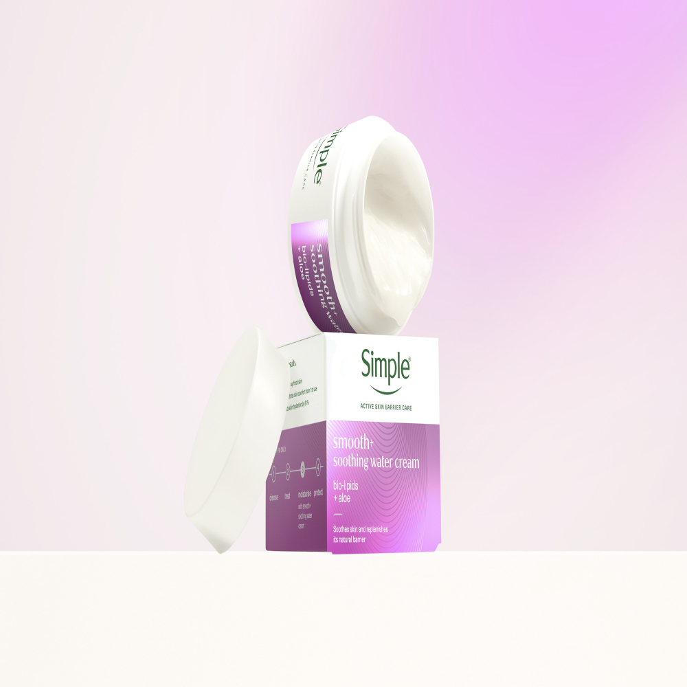 Simple Smooth+ Soothing Water Face Cream 50ml