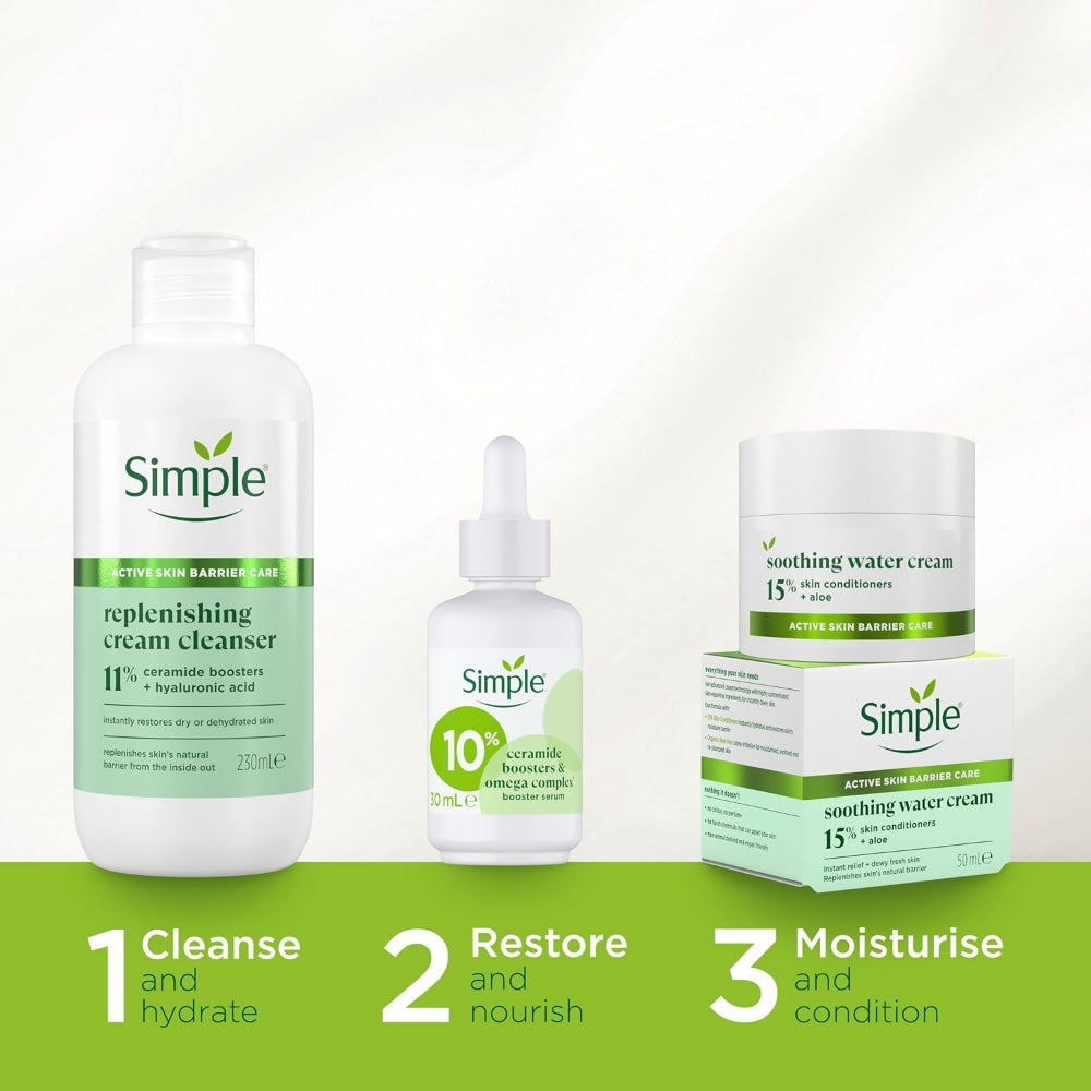 Simple 10% Ceramide & Omega Complex Booster Serum 30ml