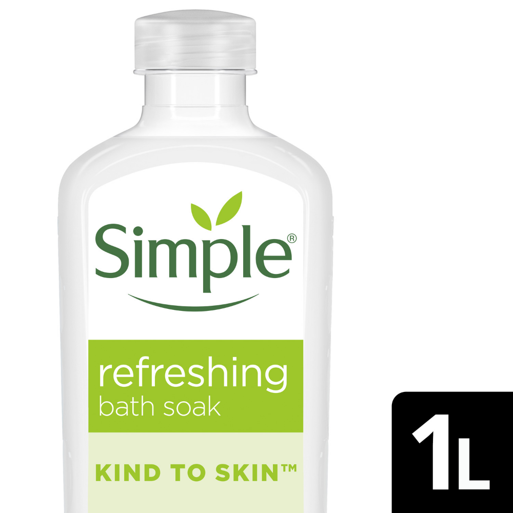 Simple Kind To Skin Refreshing Bath Soak 1000ml