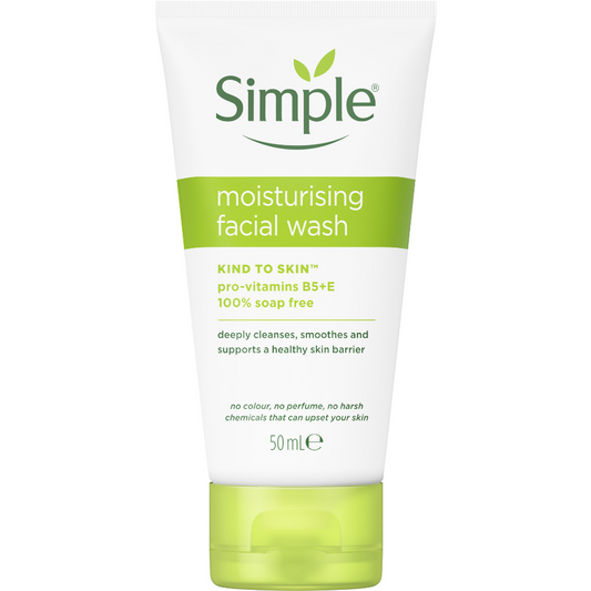 Simple Kind To Skin Moisturising Facial Foam Wash 50ml