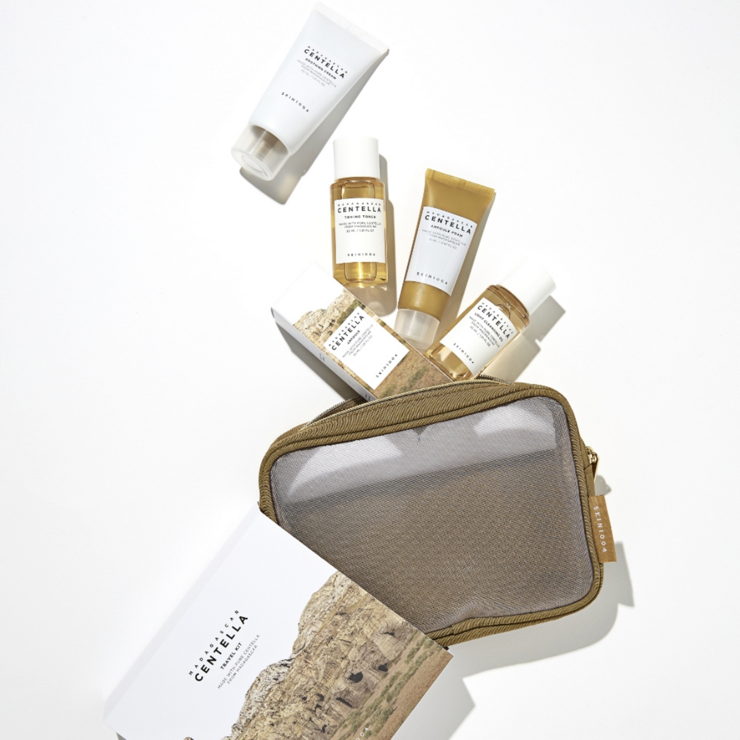 Skin1004 Madagascar Centella 5 Piece Travel Kit