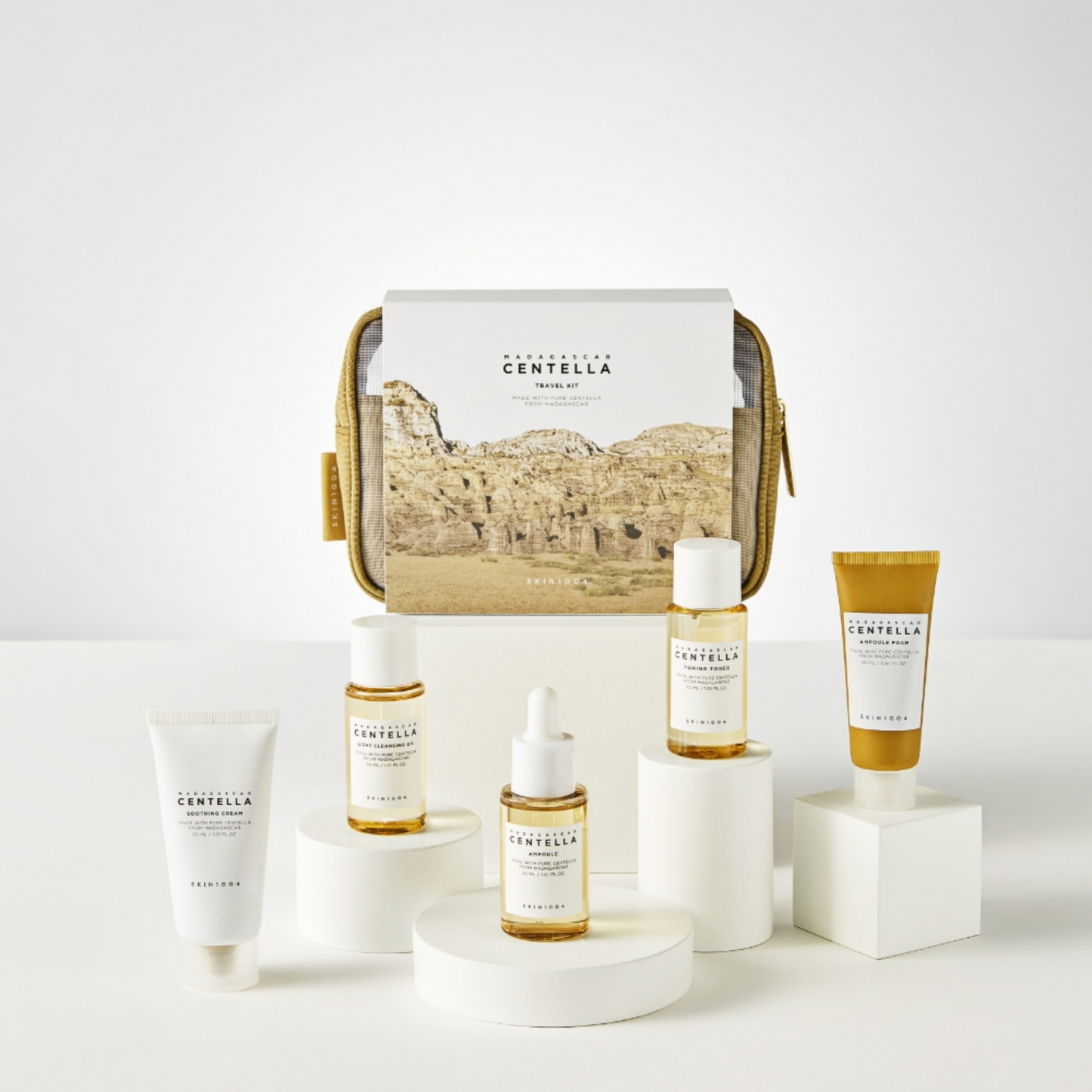 Skin1004 Madagascar Centella 5 Piece Travel Kit
