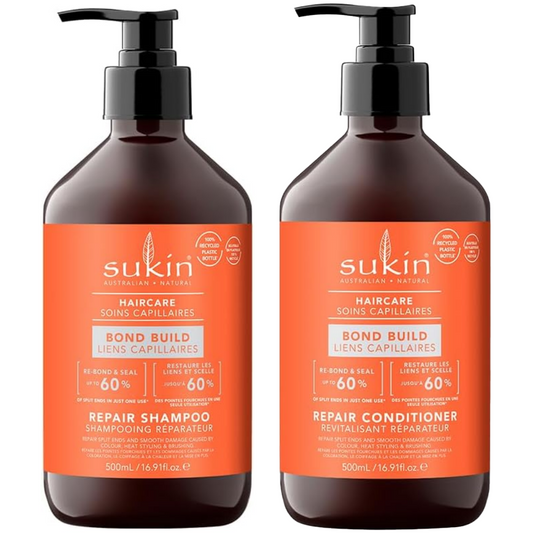 Sukin Bond Build Repair Shampoo & Conditioner Twin 2 x 500ml