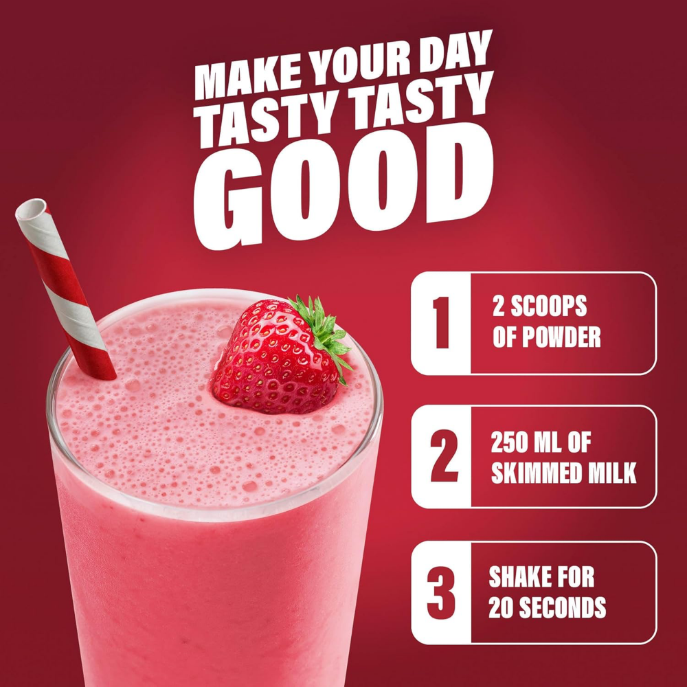 SlimFast Tasty Balanced Meal Powder Strawberry Tub 1825g