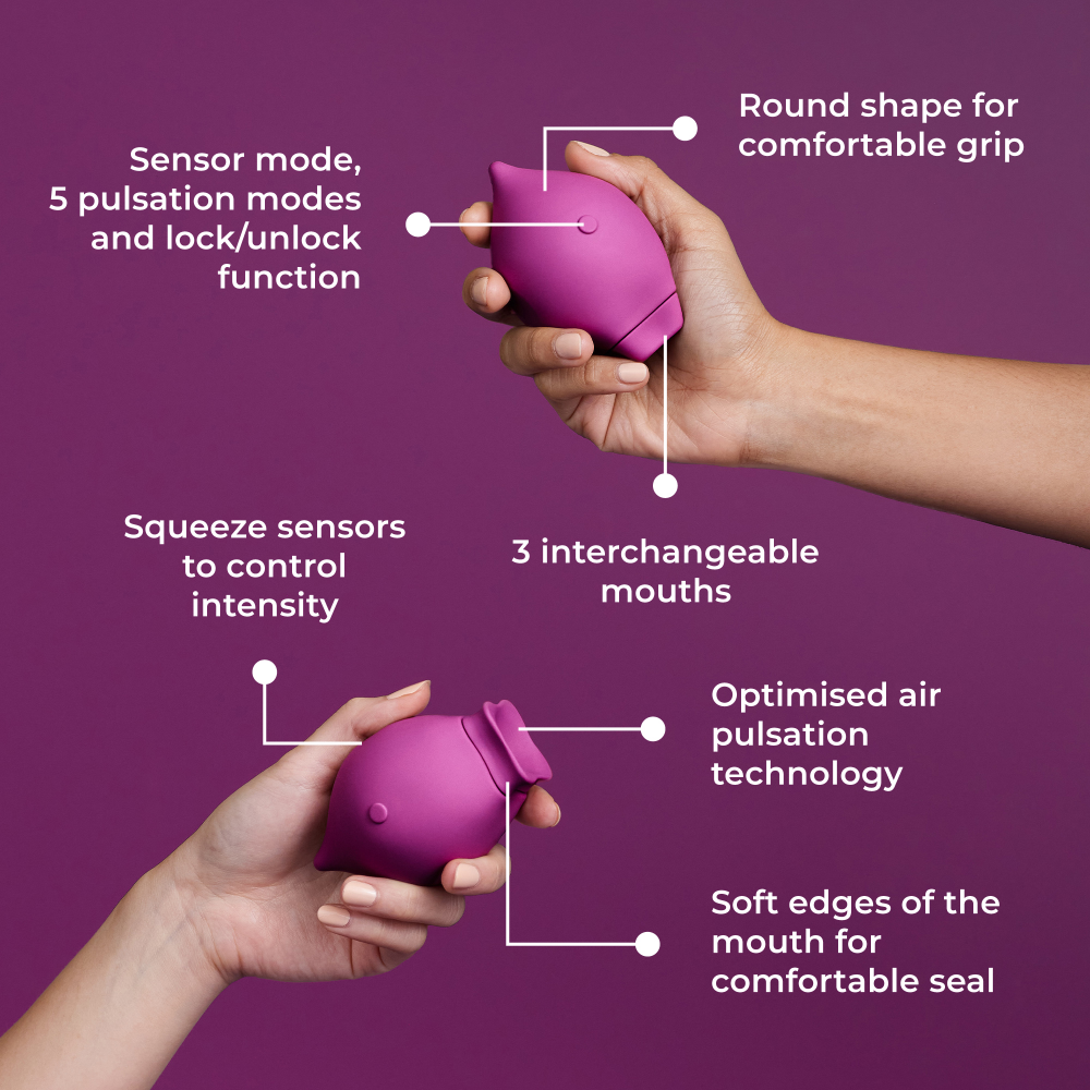 Smile Makers The Poet Clitoral Suction Vibrator