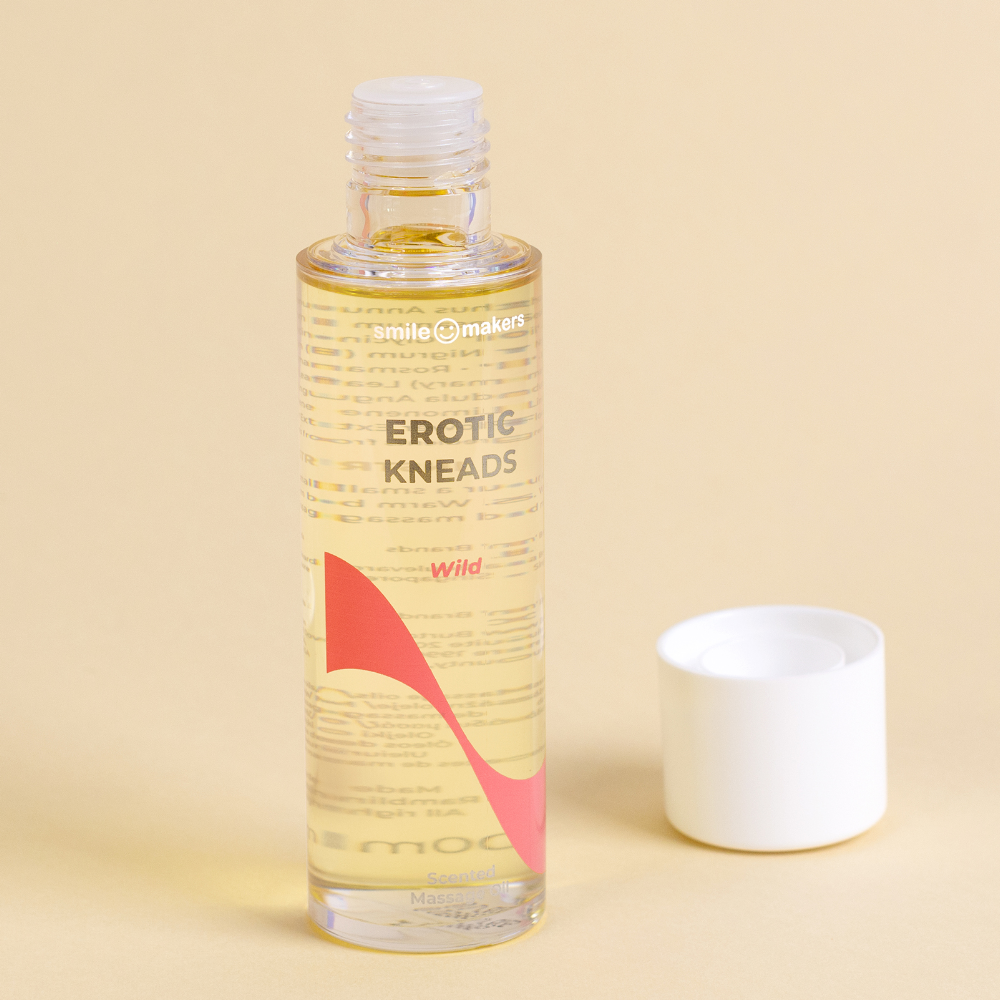 Smile Makers Wild Erotic Kneads Scented Massage Oil 100ml