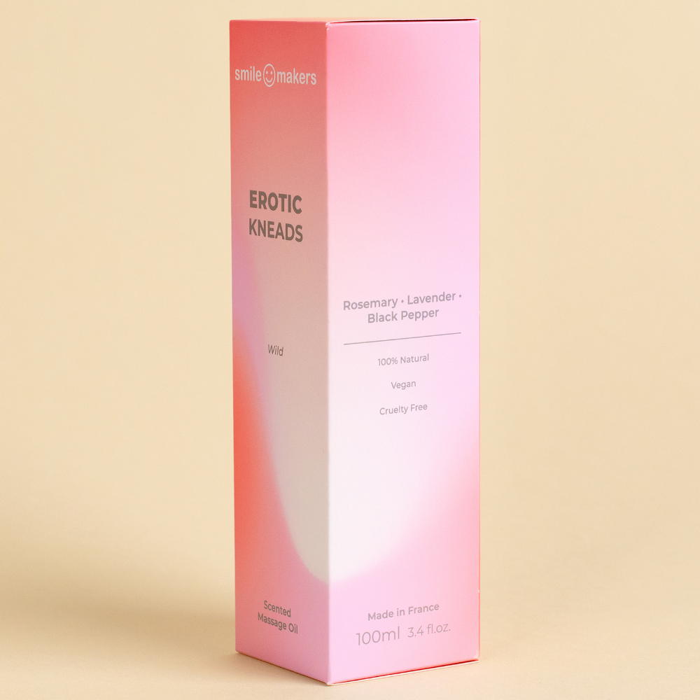 Smile Makers Wild Erotic Kneads Scented Massage Oil 100ml
