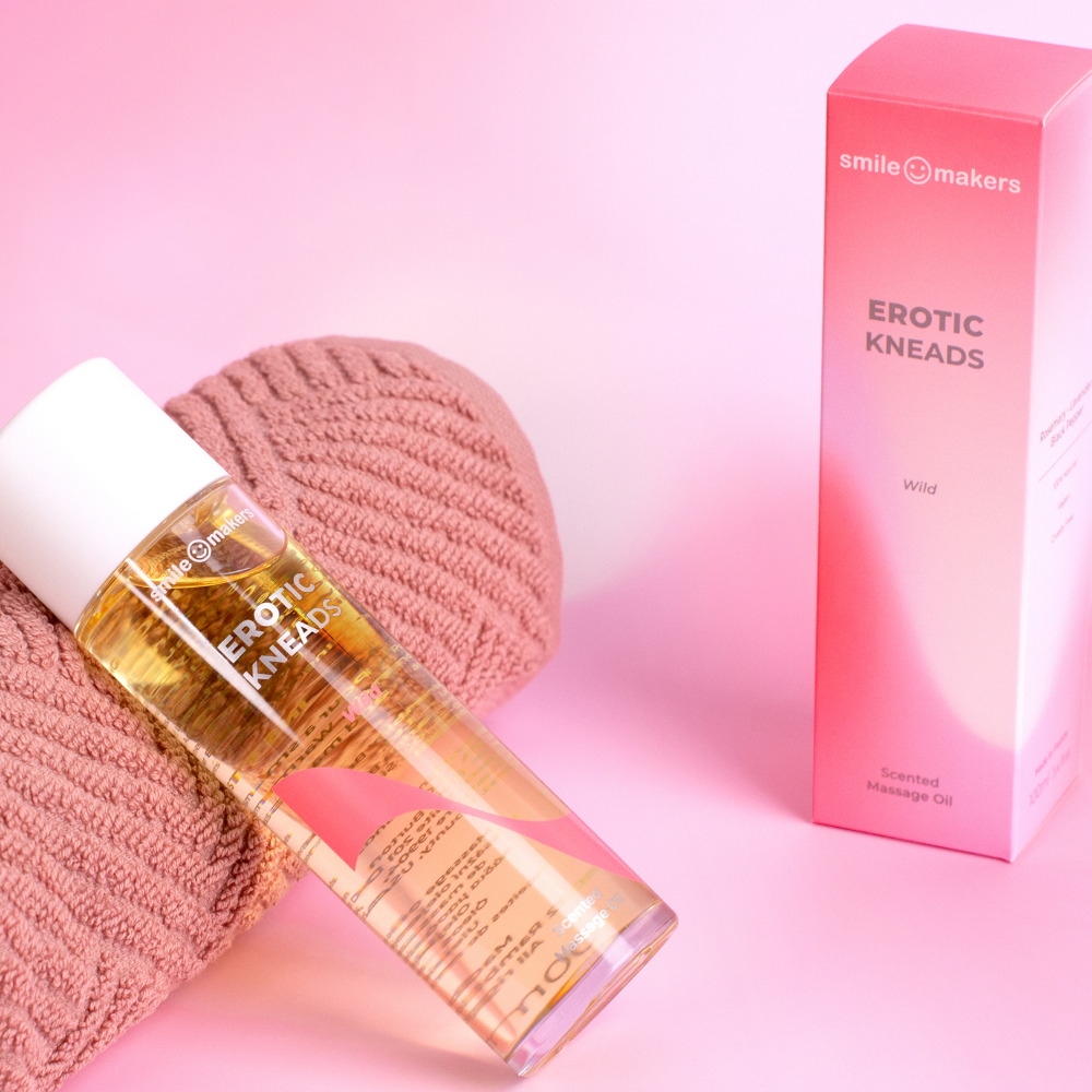Smile Makers Wild Erotic Kneads Scented Massage Oil 100ml
