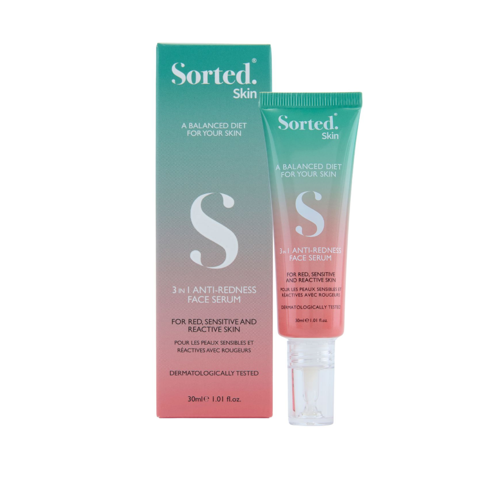 Sorted Skin 3-In-1 Anti-Redness Face Serum 30ml