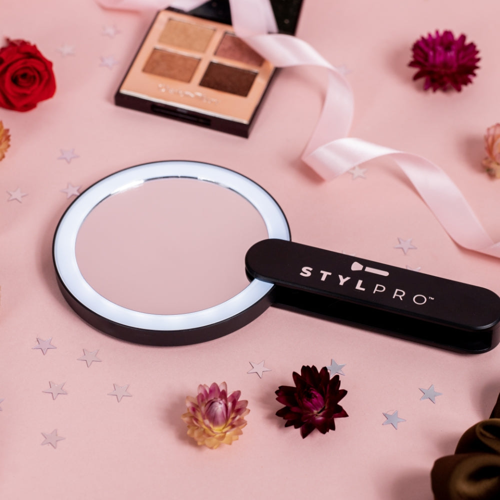 StylPro Twirl Me Up Compact LED Mirror