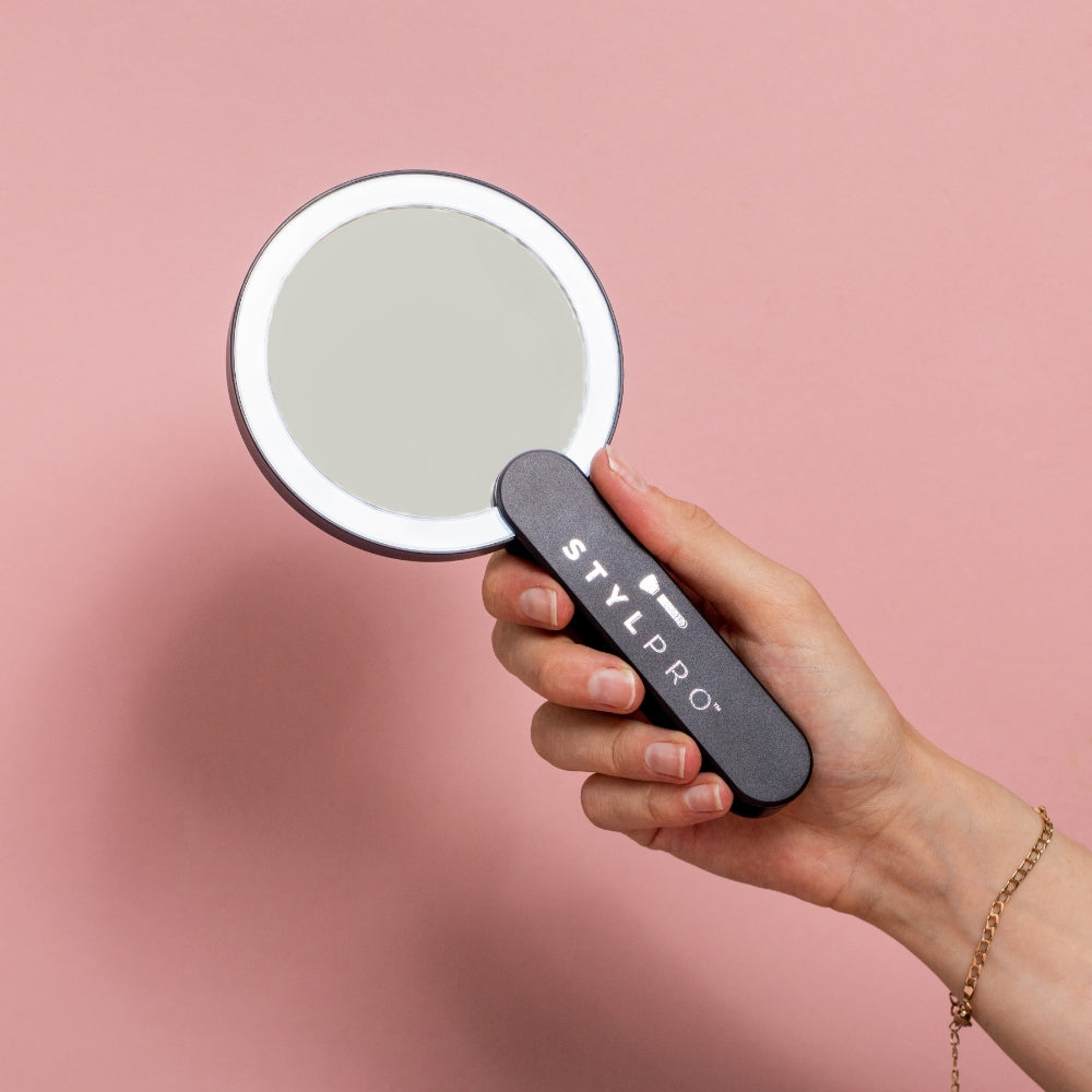 StylPro Twirl Me Up Compact LED Mirror
