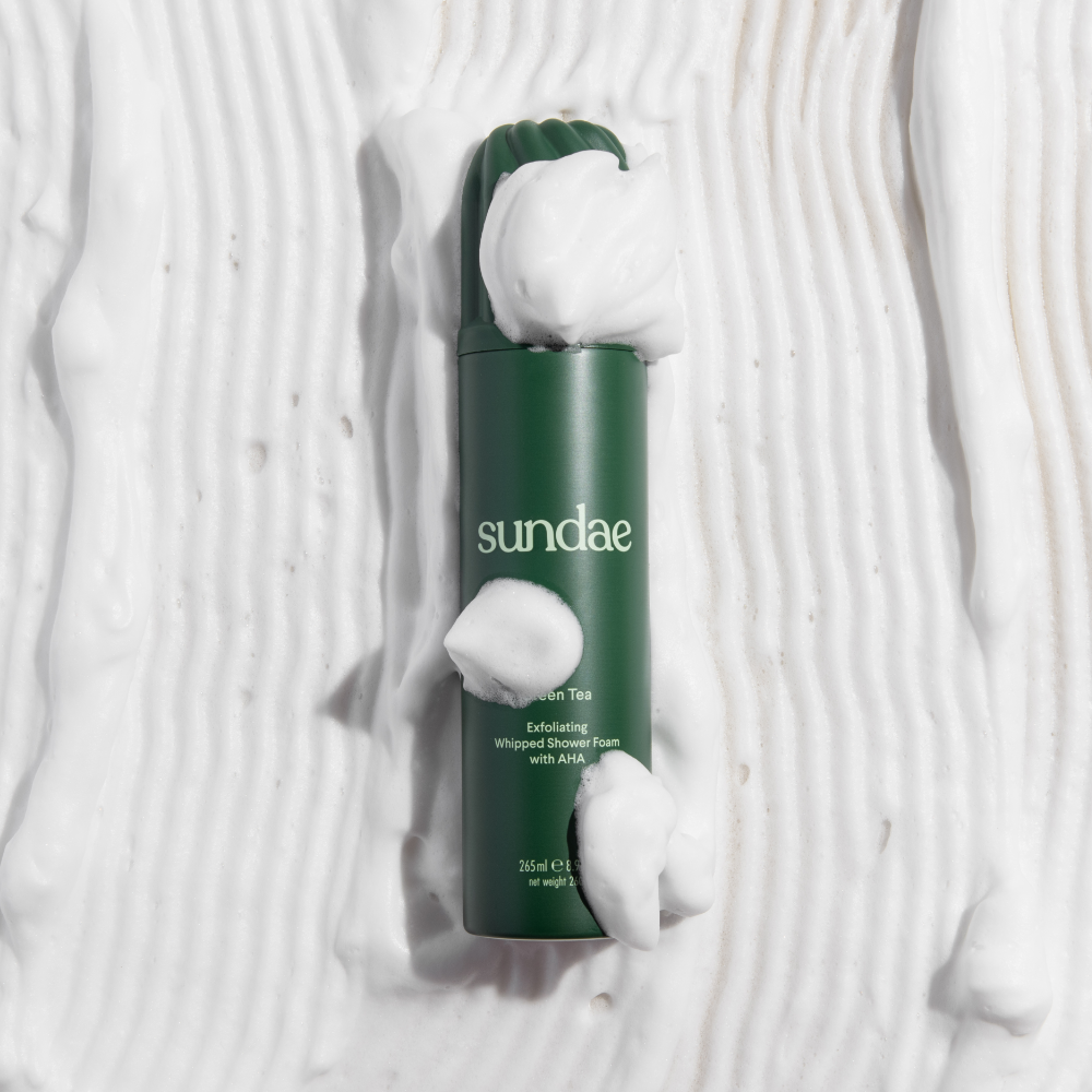 Sundae Whipped Shower Foam Green Tea 265ml