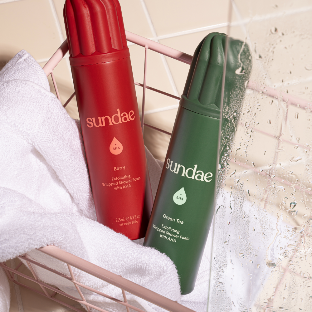 Sundae Whipped Shower Foam Green Tea 265ml