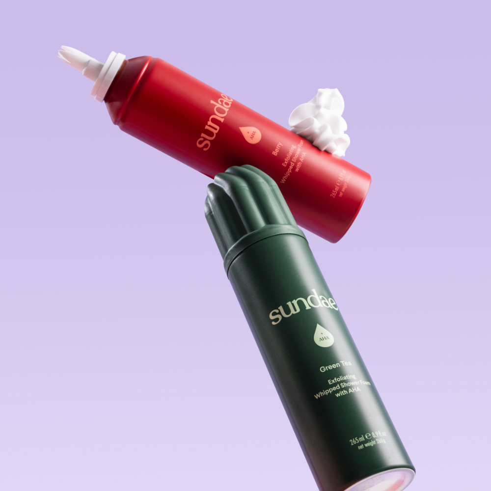 Sundae Whipped Shower Foam Green Tea 265ml