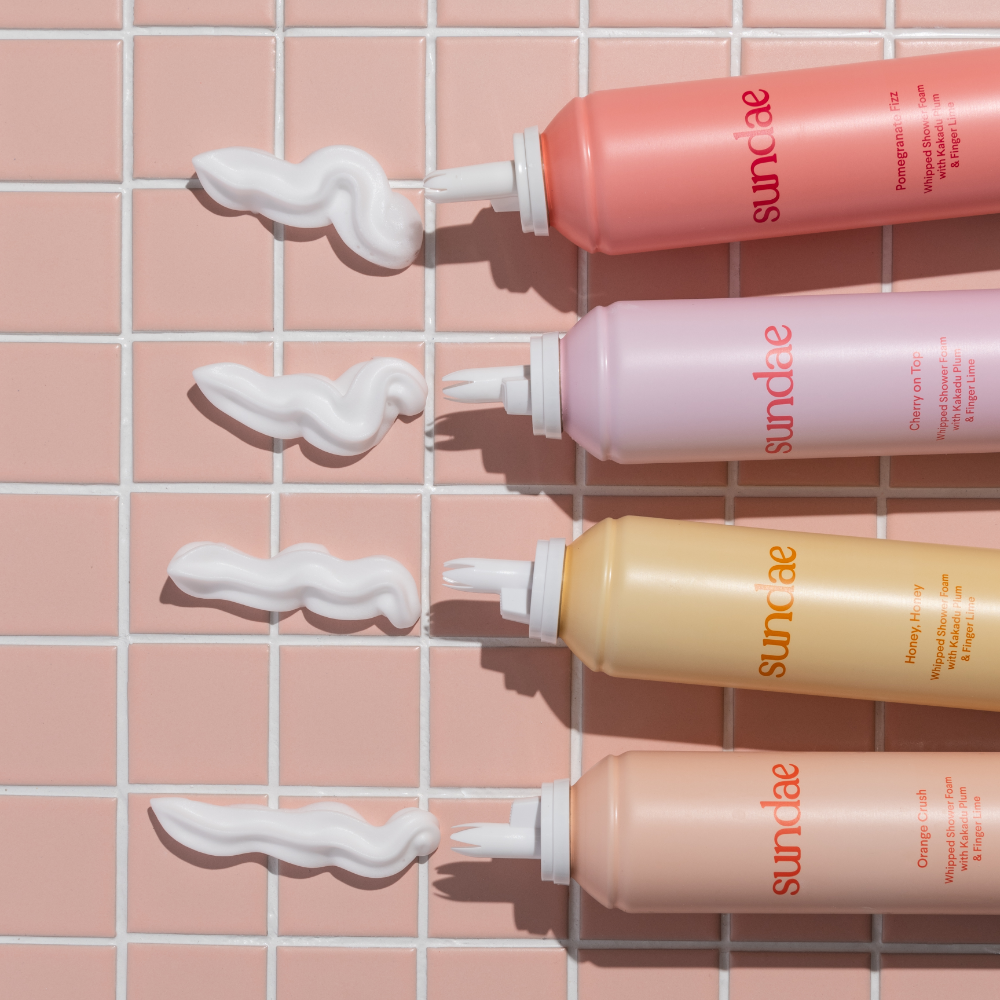 Sundae Whipped Shower Foam Honey Honey 265ml