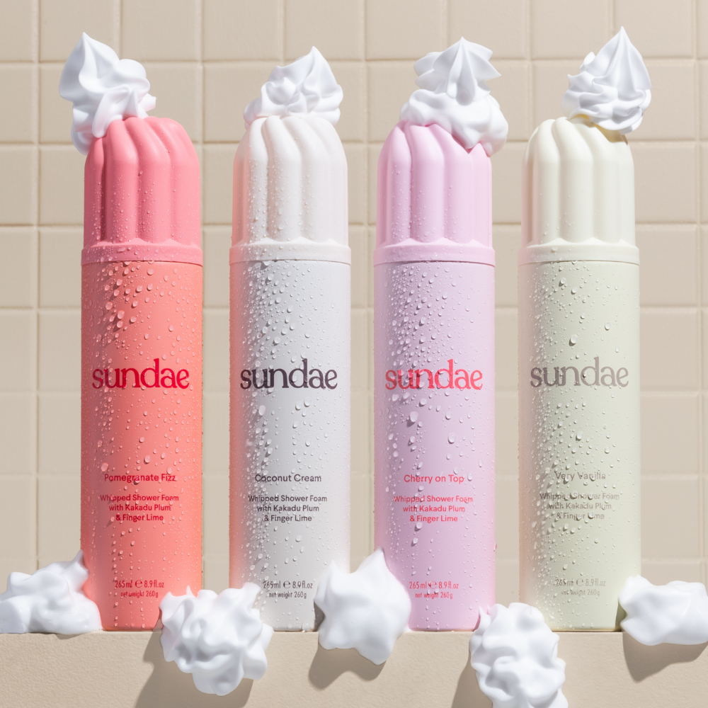 Sundae Whipped Shower Foam Very Vanilla 265ml