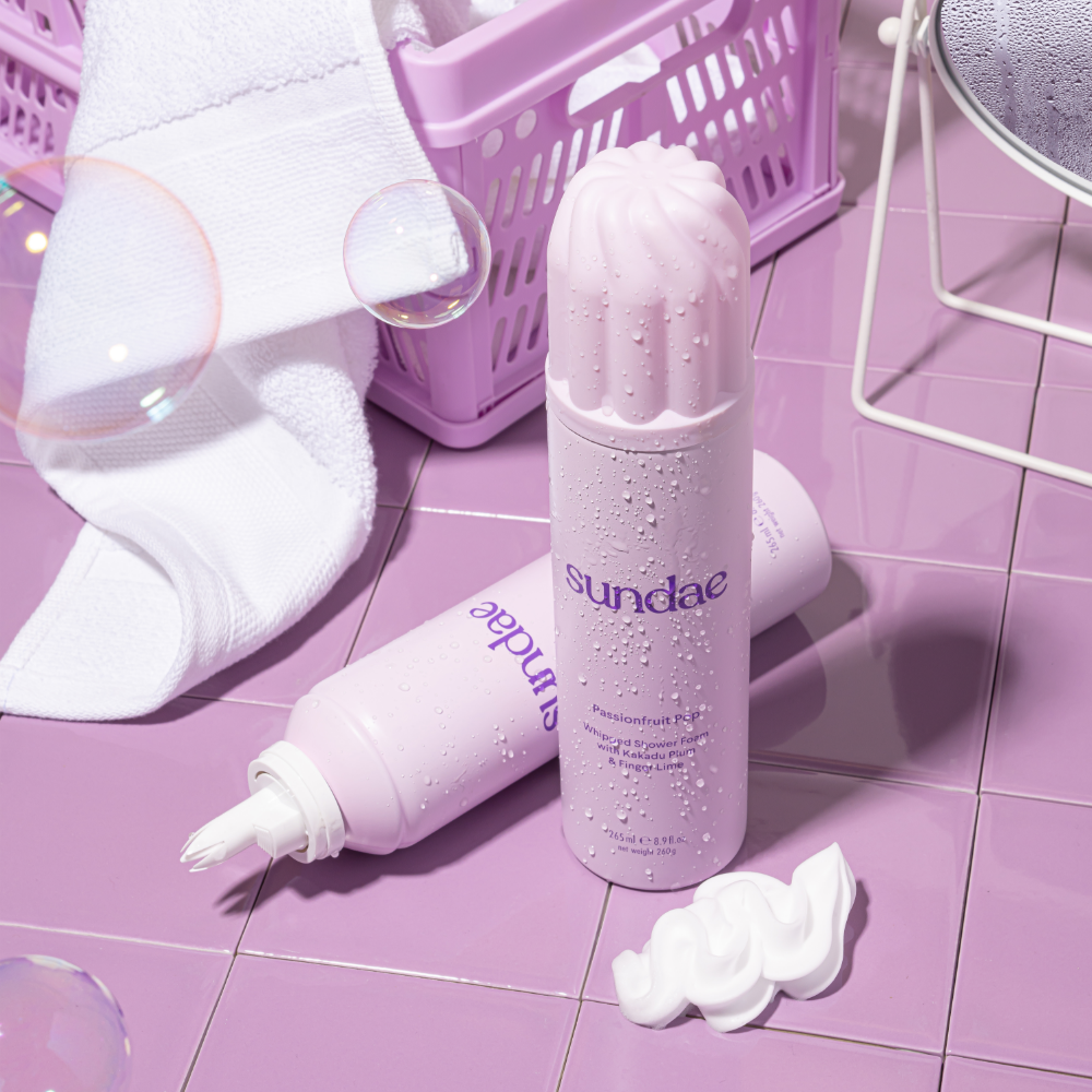 Sundae Whipped Shower Foam Passionfruit Pop 265ml