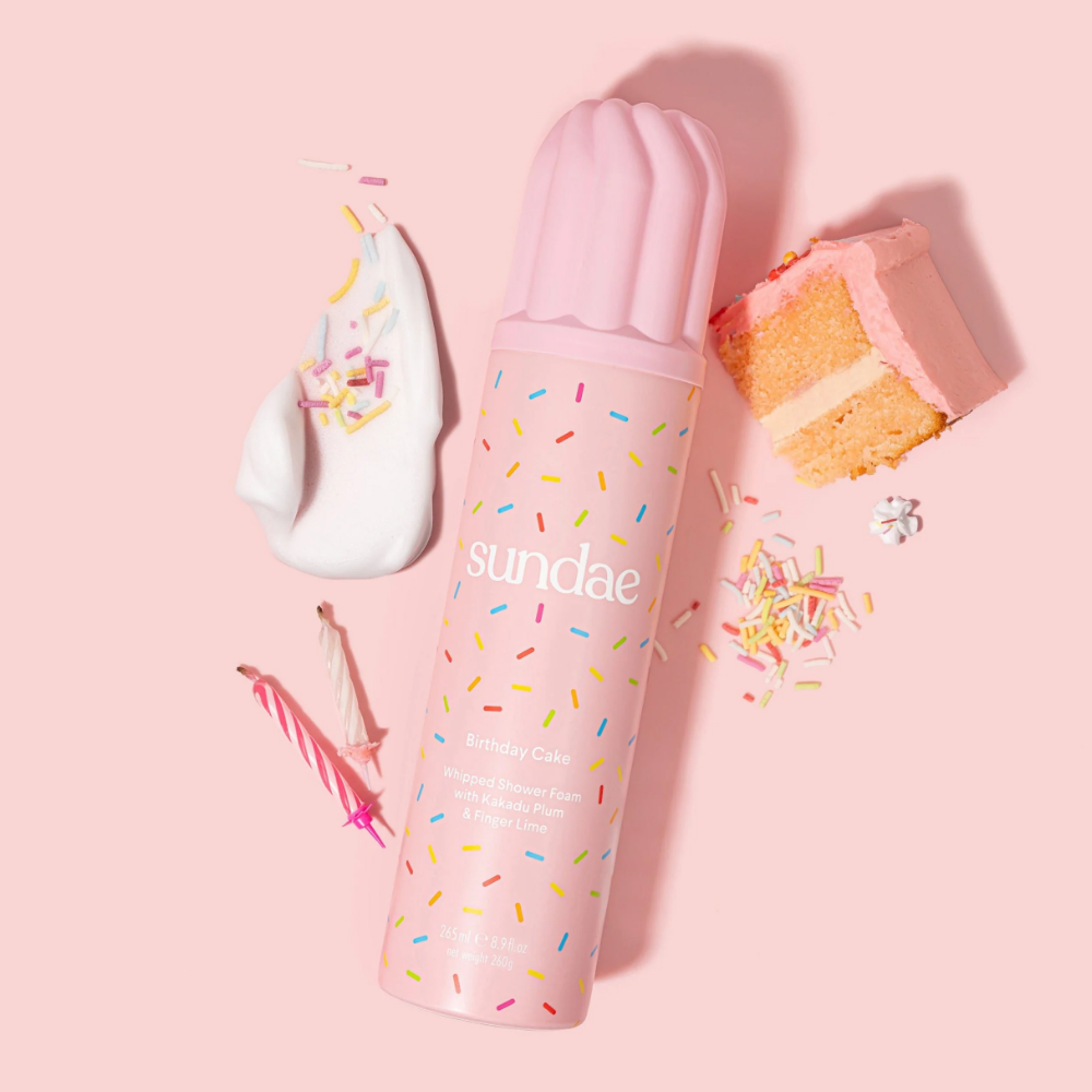 Sundae Whipped Shower Foam Birthday Cake 265ml