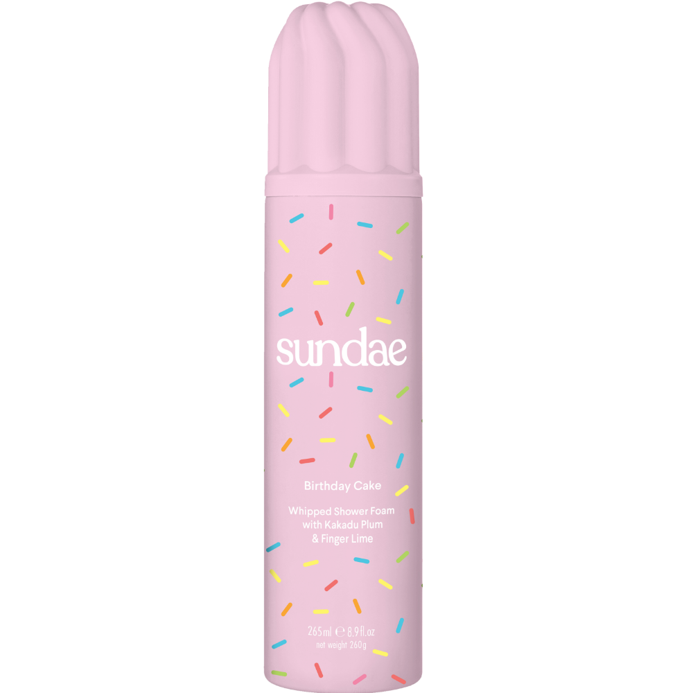 Sundae Whipped Shower Foam Birthday Cake 265ml