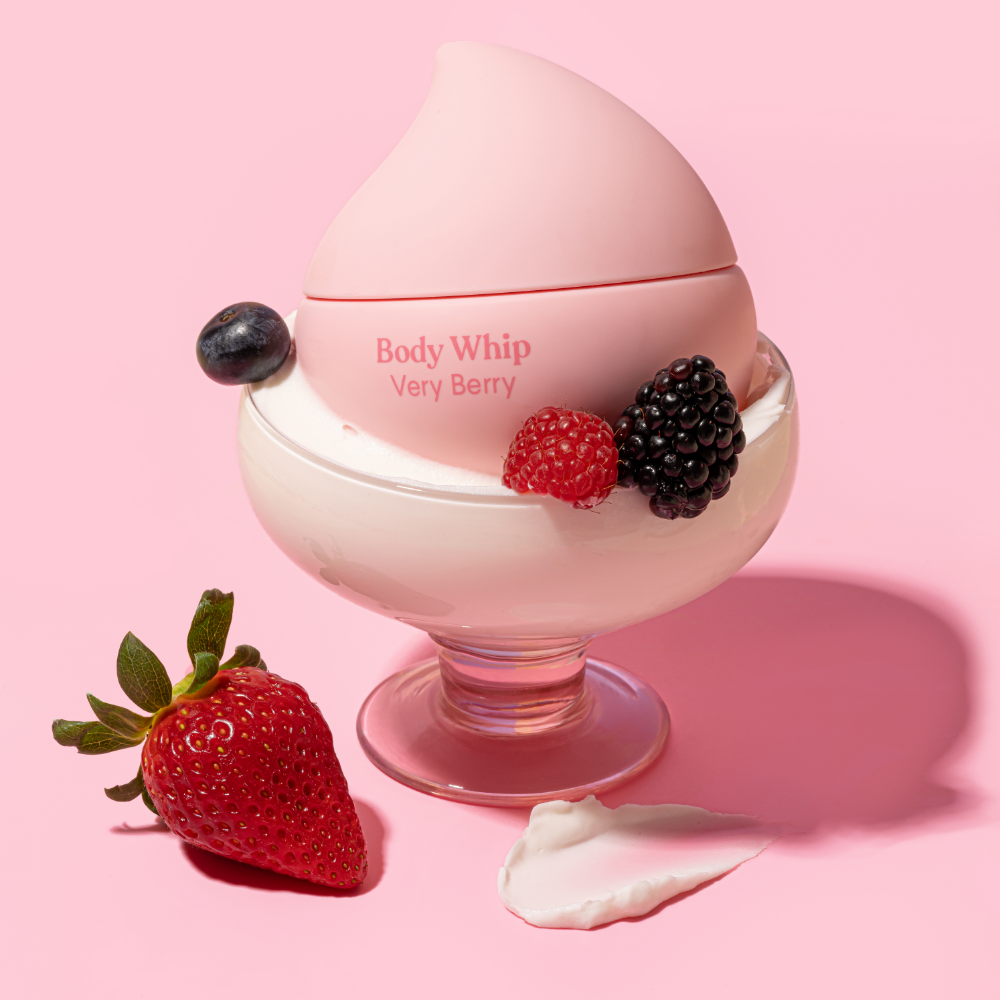 Sundae Body Whip Moisturiser Very Berry 200ml
