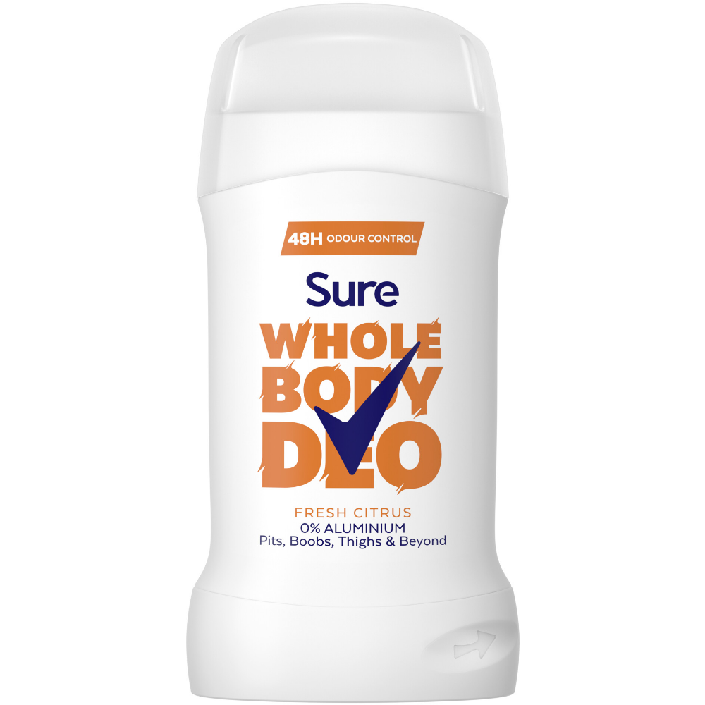 Sure Whole Body Deo 48h Fresh Citrus Deodorant Stick 50ml