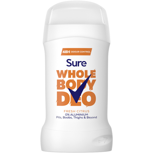 Sure Whole Body Deo 48h Fresh Citrus Deodorant Stick 50ml