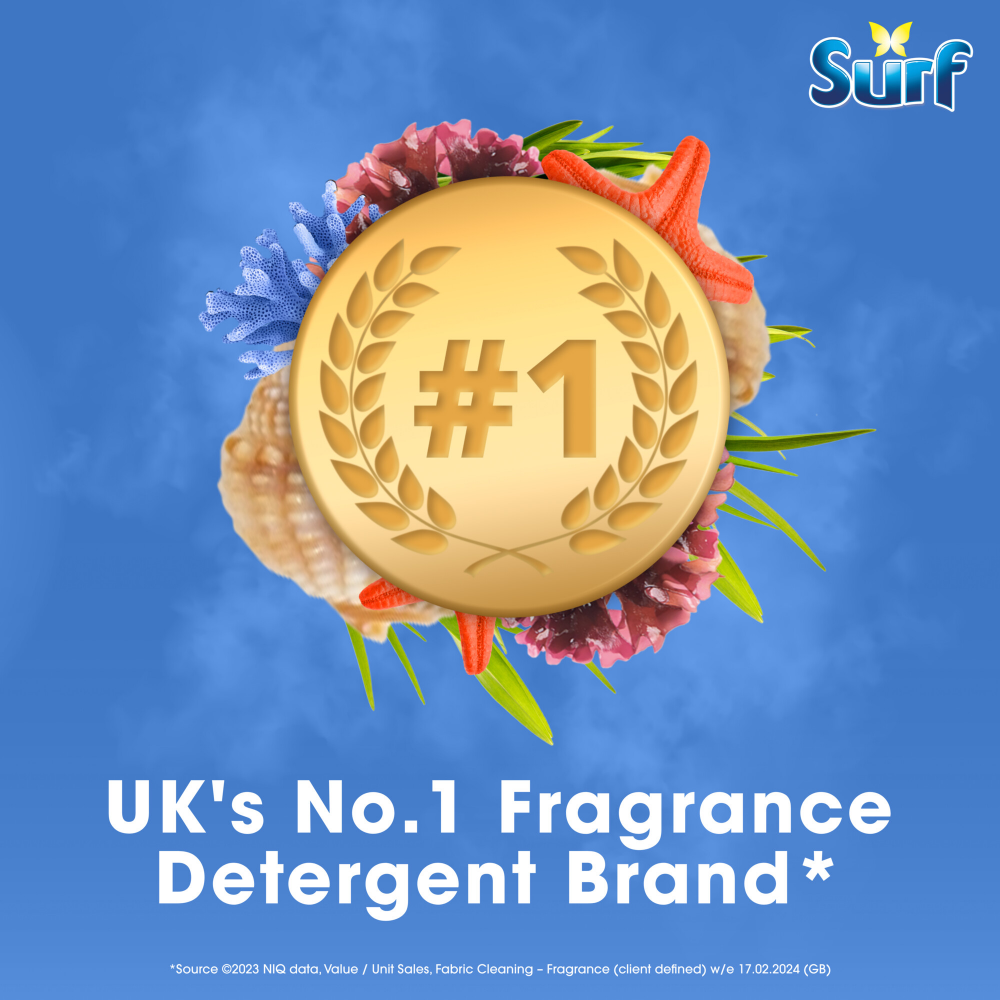 Surf Deep Sea Concentrated Liquid Laundry Washing Detergent 24 Washes 648ml