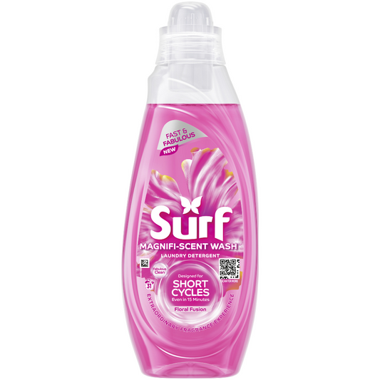Surf Magnifi-Scent Wash Floral Fusion Liquid Laundry Washing Detergent 31 Washes 837ml