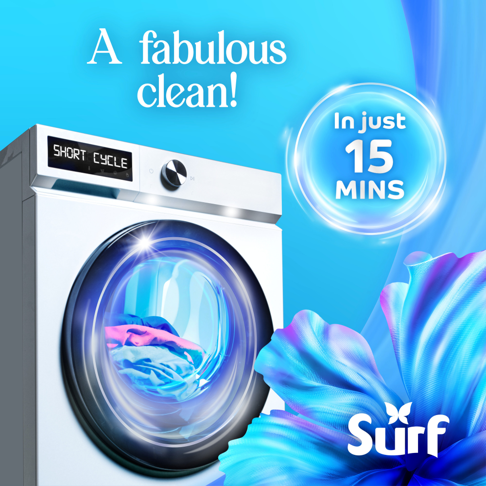 Surf Magnifi-Scent Wash Aqua Bliss Liquid Laundry Washing Detergent 31 Washes 837ml