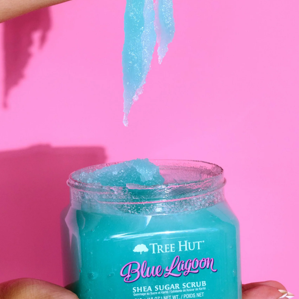 Tree Hut Shea Sugar Scrub Blue Lagoon 510g