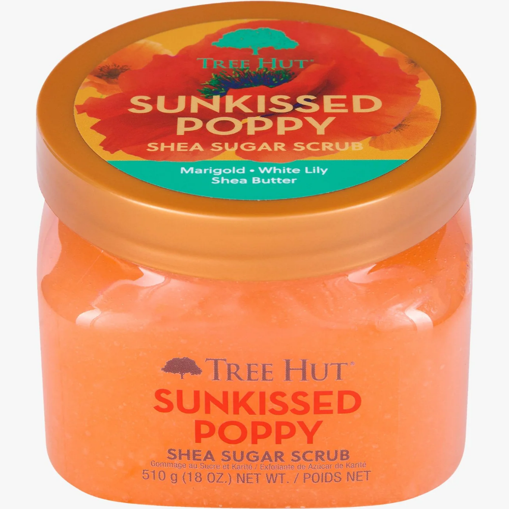 Tree Hut Shea Sugar Scrub Sunkissed Poppy 510g