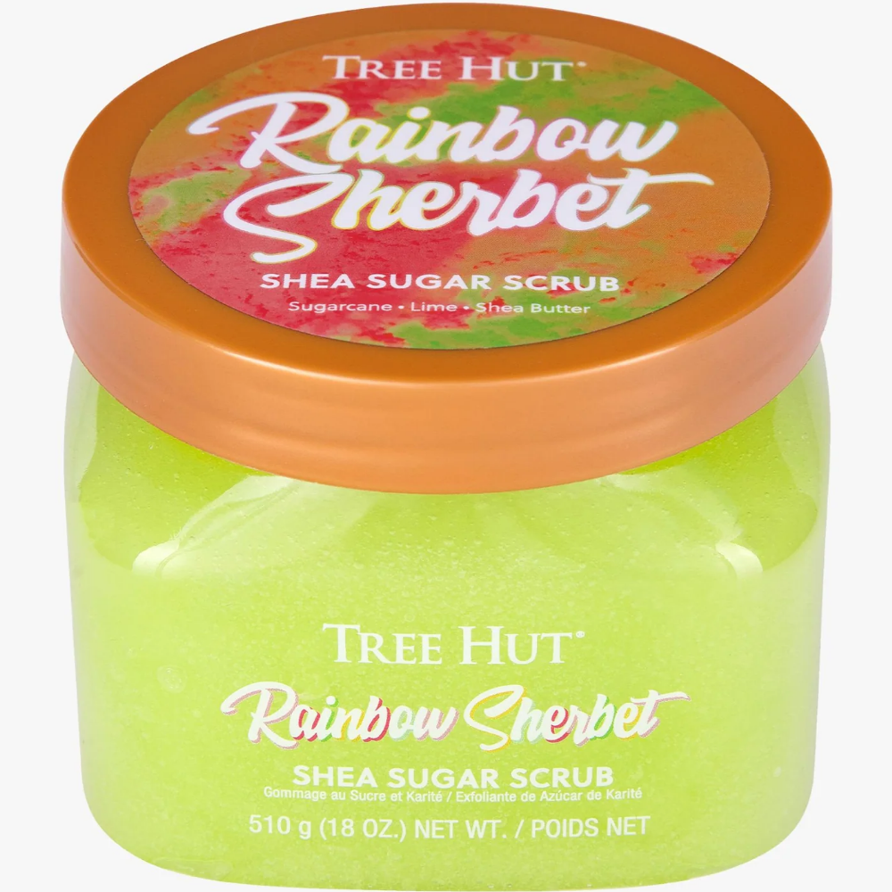 Tree Hut Shea Sugar Scrub Rainbow Sherbet 510g