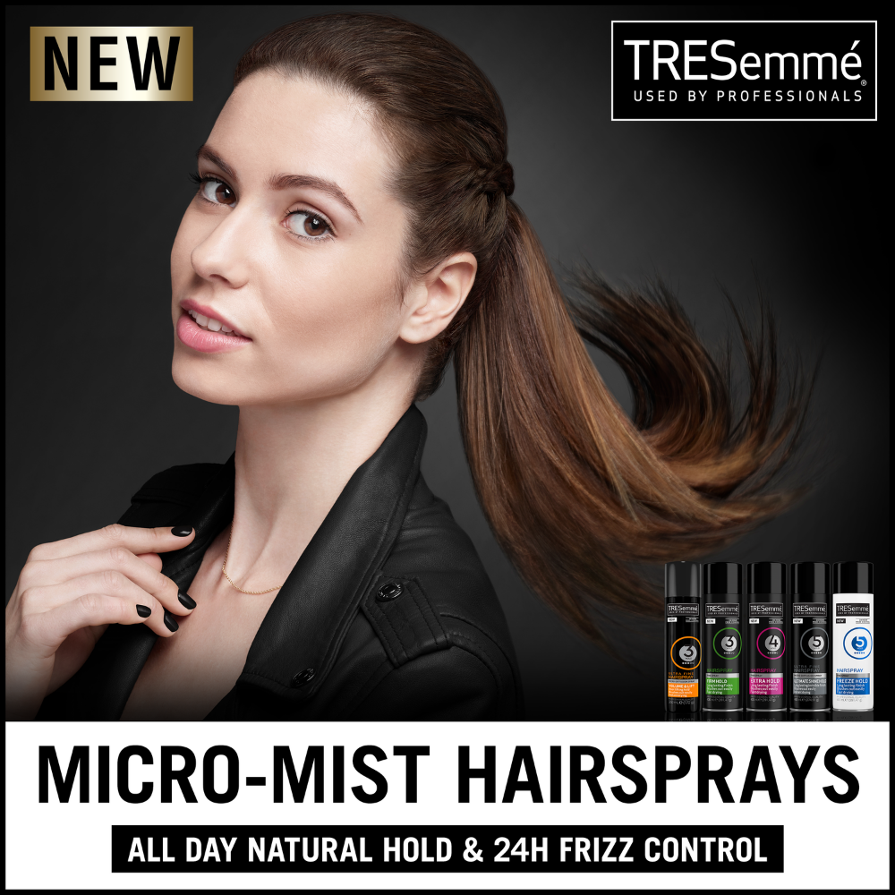 TRESemme Freeze Hold 24 Hour Frizz Control Hairspray 100ml