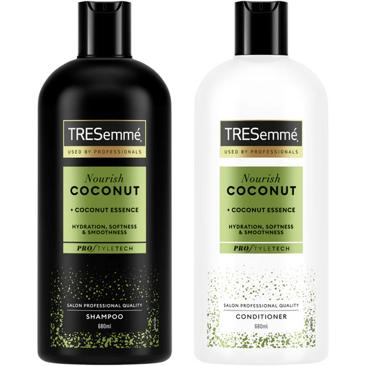 TRESEmme Nourish Coconut Shampoo & Conditioner Twin 2 x 680ml