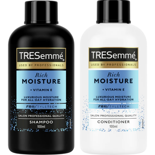 TRESemme Rich Moisture Shampoo & Conditioner Twin 2 x 100ml