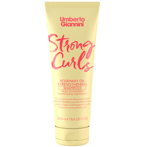 Umberto Giannini Strong Curls Rosemary Oil Strengthening Shampoo 250ml
