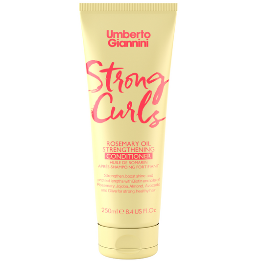 Umberto Giannini Strong Curls Rosemary Oil Strengthening Conditioner 250ml