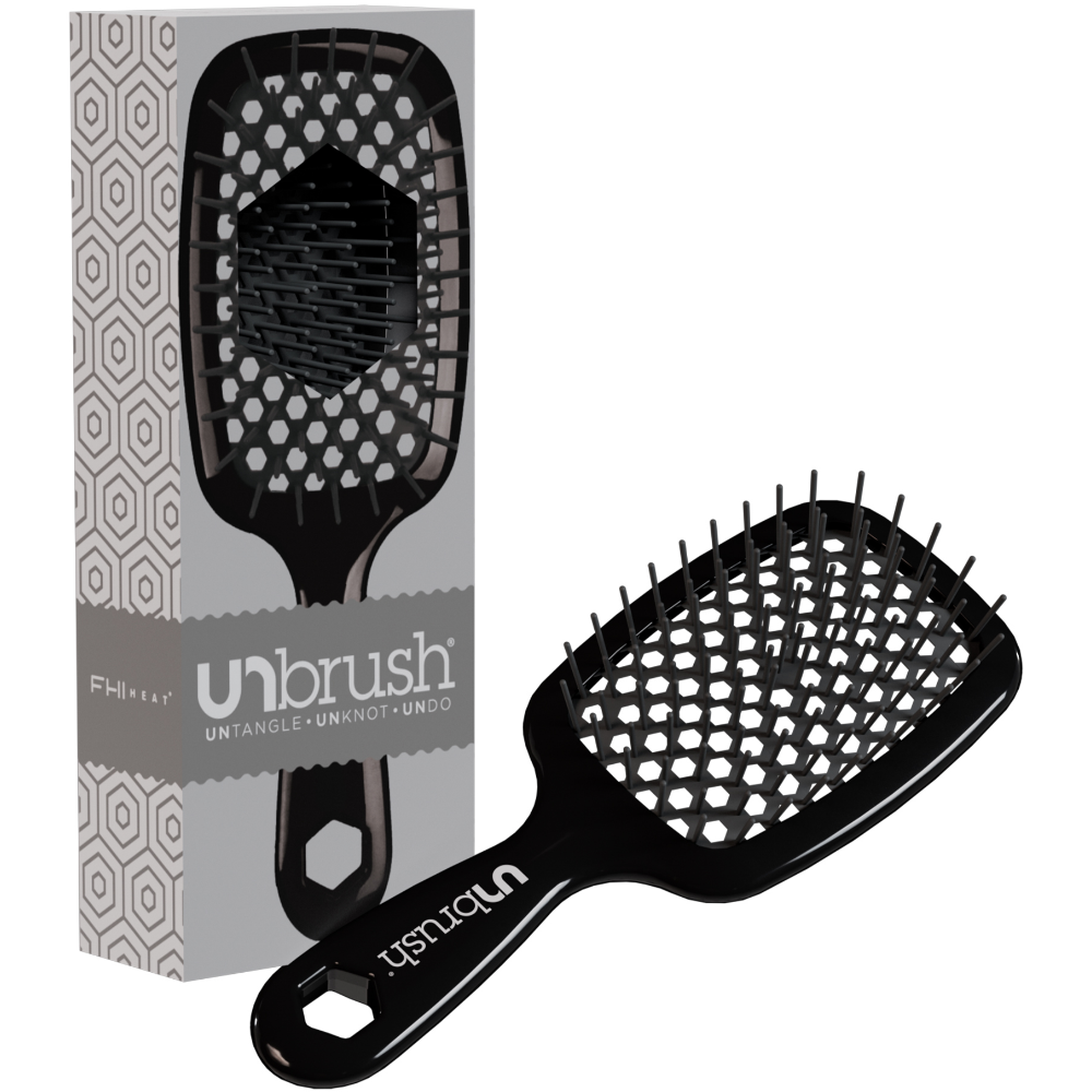UNbrush Detangling Hair Brush Moonlight Grey