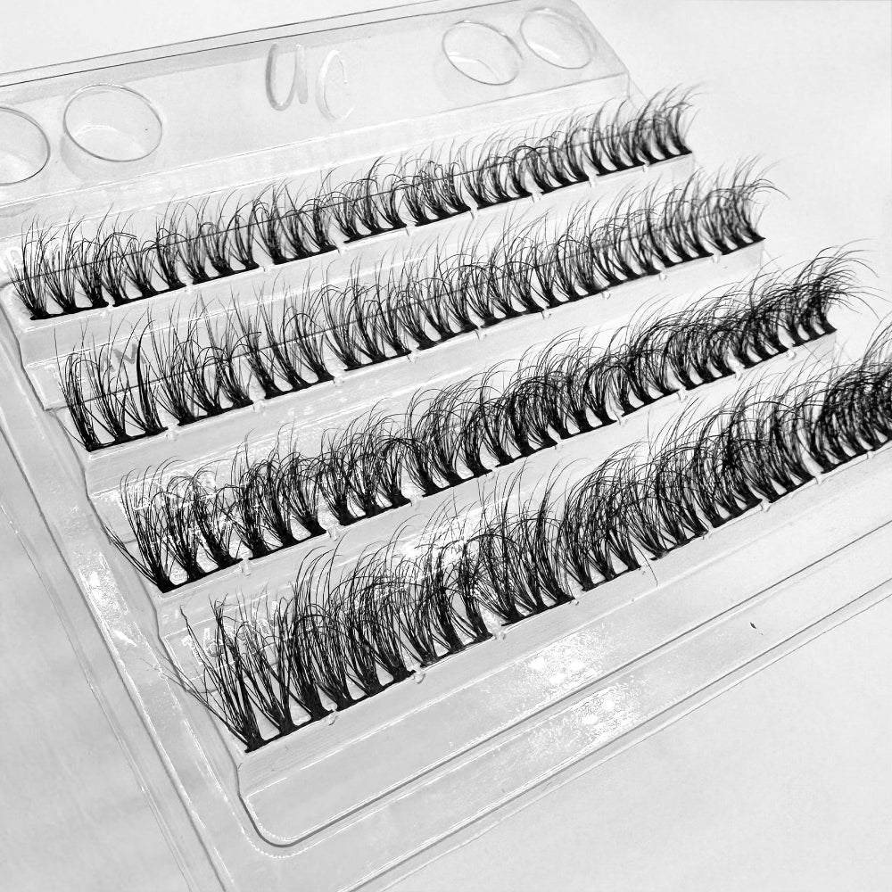 Unicorn Cosmetics Fur-Ever Mine Unbearlievable DIY Individual Lash Clusters Black