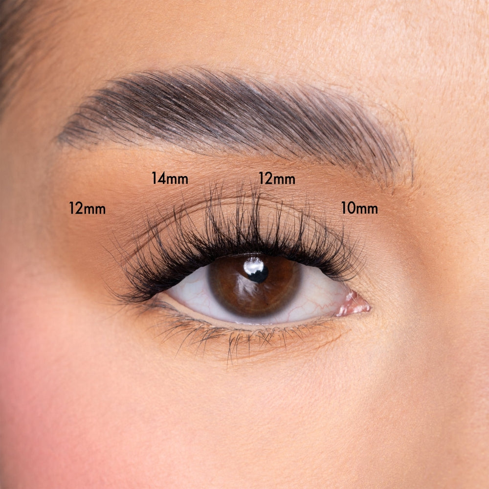 Unicorn Cosmetics Fur-Ever Mine Unbearlievable DIY Individual Lash Clusters Black