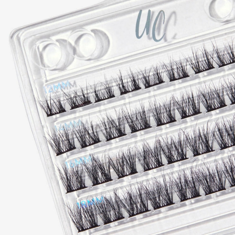 Unicorn Cosmetics Don't Give A Fluff Unbearlievable DIY Individual Lash Clusters Black