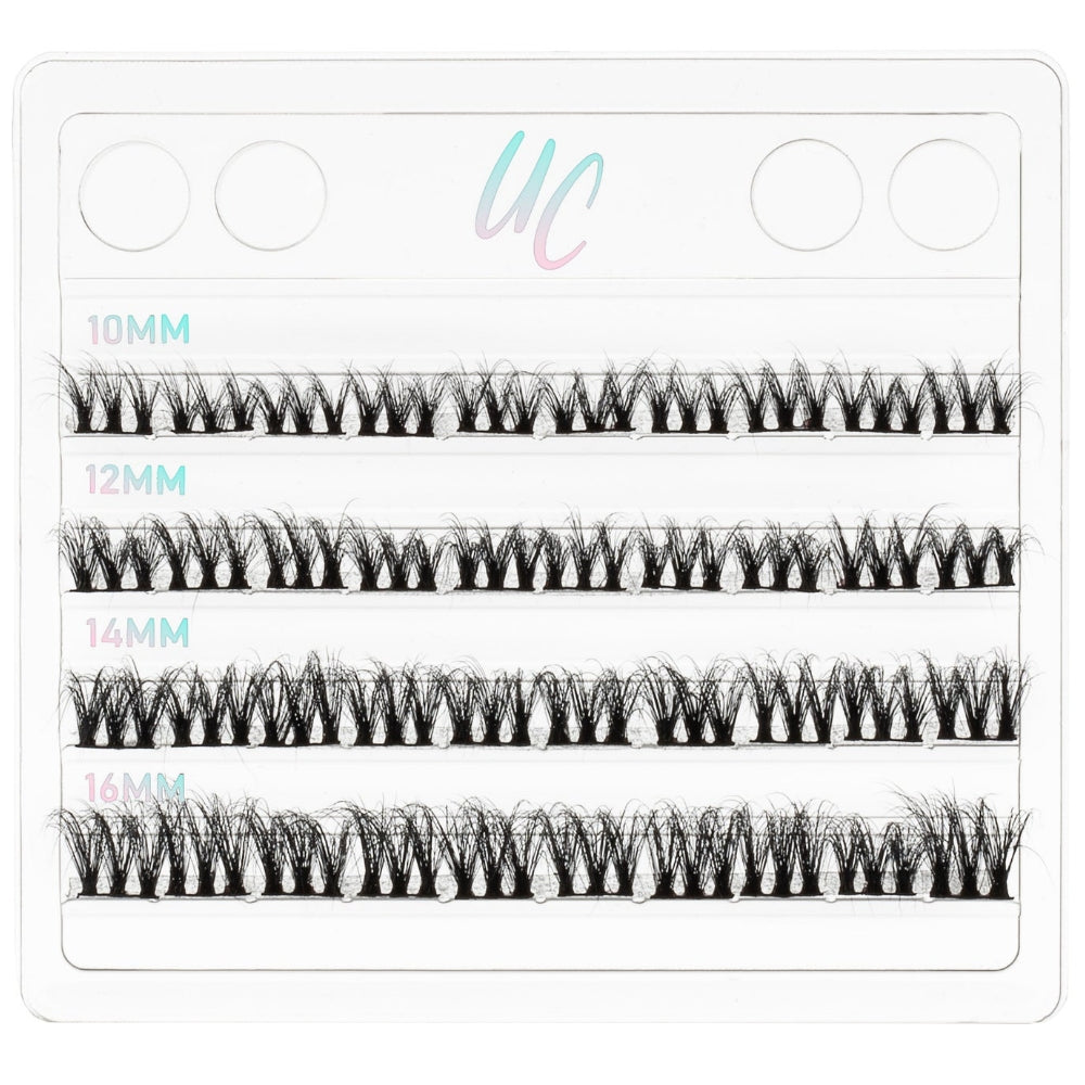Unicorn Cosmetics Shut The Fluff Up Unbearlievable DIY Individual Lash Clusters Black