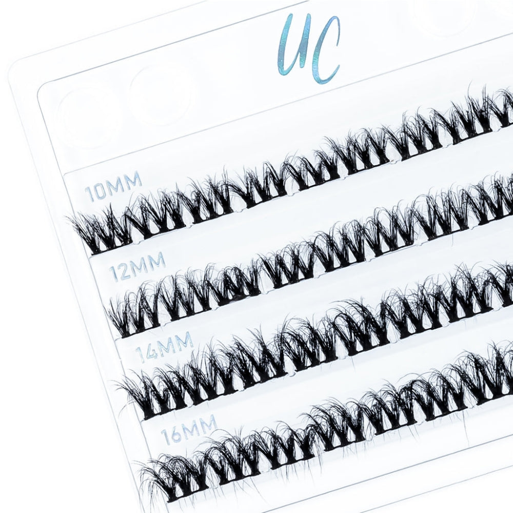 Unicorn Cosmetics Shut The Fluff Up Unbearlievable DIY Individual Lash Clusters Black