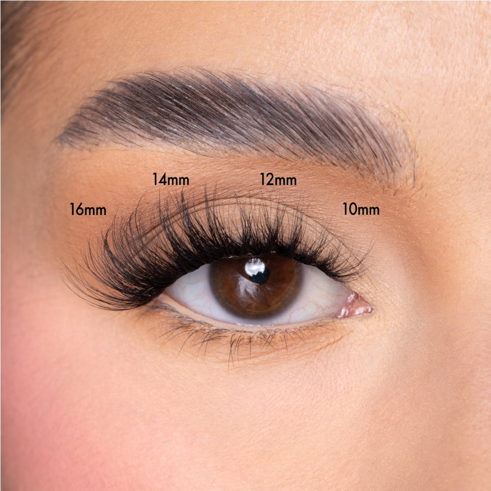 Unicorn Cosmetics Shut The Fluff Up Unbearlievable DIY Individual Lash Clusters Black