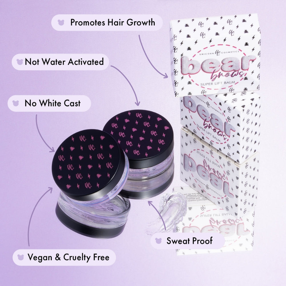 Unicorn Cosmetics Bear Brows Extreme Lifting Balm 14g