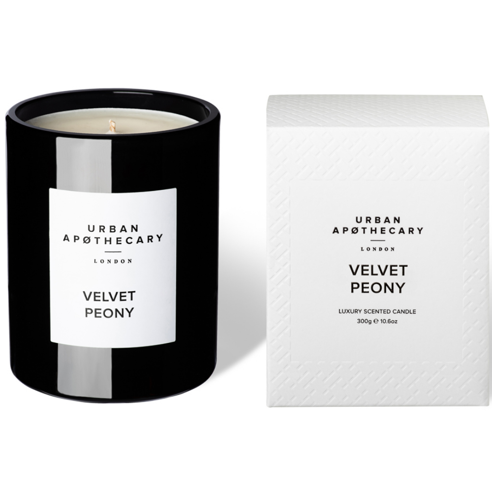 Urban Apothecary Velvet Peony Signature Jar Candle 300g