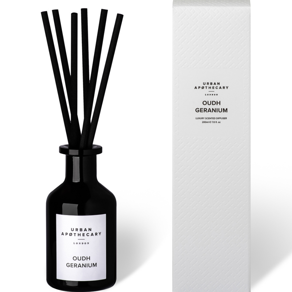 Urban Apothecary Oudh Geranium Signature Reed Diffuser 200ml