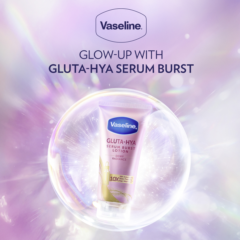 Vaseline Gluta-Hya Dewy Radiance Serum Burst Lotion 200ml