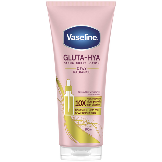 Vaseline Gluta-Hya Dewy Radiance Serum Burst Lotion 200ml