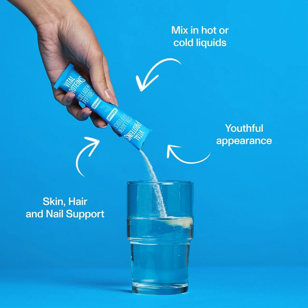 Vital Proteins Unflavoured Collagen Peptides Sachets 10 x 10g